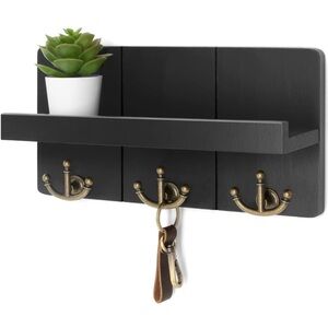 NWT Decorative Key and Mail Holder for Wall